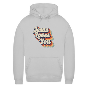 Damen Hoodie jesus loves you