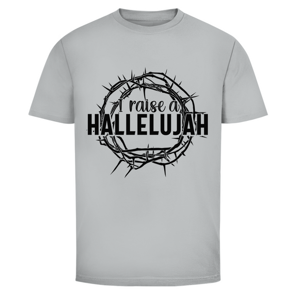 Herren T-Shirt i raise a hallelujah dornenkrone