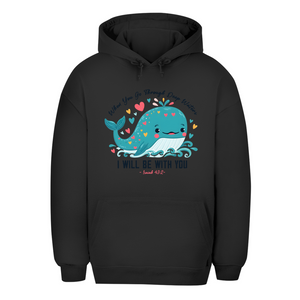 Unisex Oversize Hoodie Deep Waters Isaiah 43:2