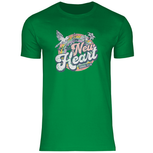 Herren T-Shirt new heart ezekiel 11:19