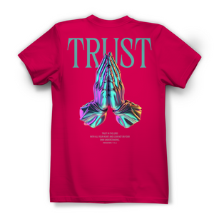 Damen Bio T-Shirt trust in the lord proverbs 3:5-6