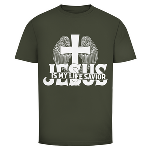 Herren T-Shirt jesus is my life savior
