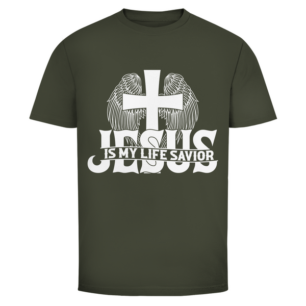 Herren T-Shirt jesus is my life savior