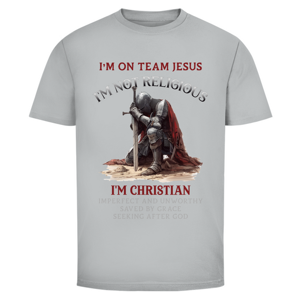 Herren T-Shirt i am christian