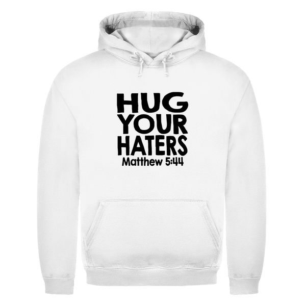 Herren Hoodie hug your haters matthew 5:44