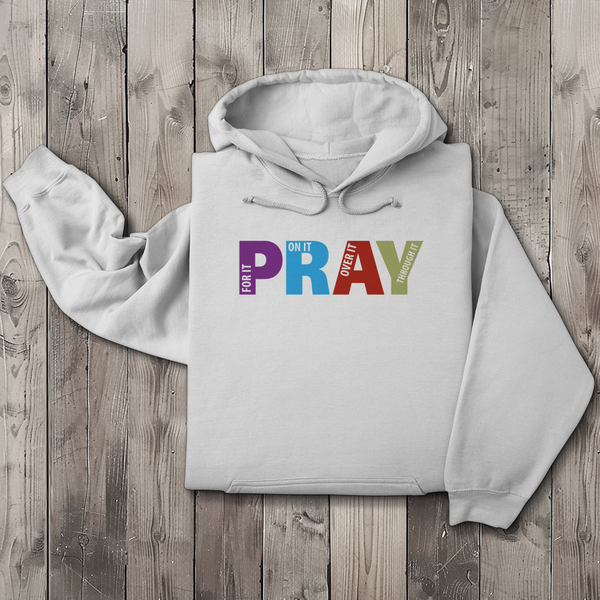 Herren Hoodie pray on it