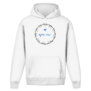 Oversize Hoodie Ohne Kordel you are strong amazing