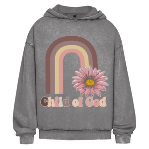 Oversize Washed Hoodie child of god