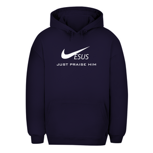 Unisex Oversize Hoodie jesus just praise him