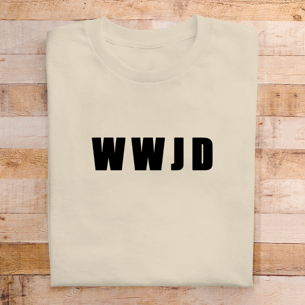 Herren T-Shirt wwjd