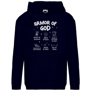 Kinder Hoodie armor of god