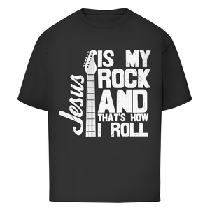 Oversize T-Shirt jesus is my rock guitarist
