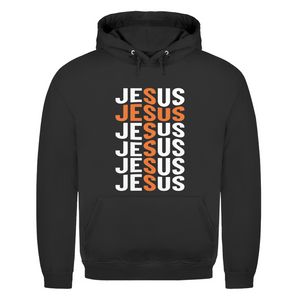 Herren Hoodie jesus kreuz