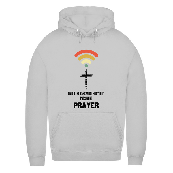 Damen Hoodie enter the password for god