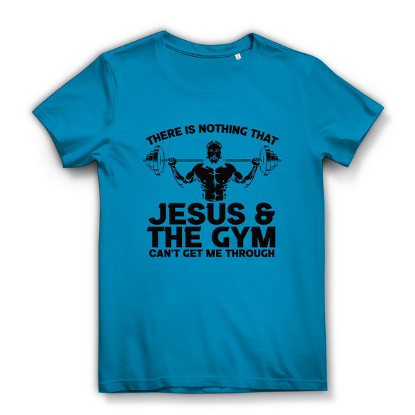 Damen Bio T-Shirt jesus and gym