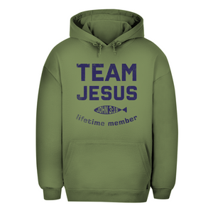 Unisex Oversize Hoodie team jesus john 3:16