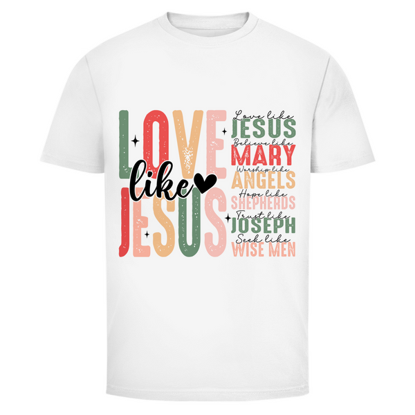 Herren T-Shirt love like jesus