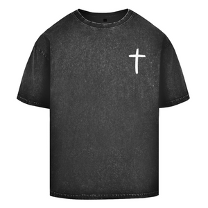 Oversize Washed T-Shirt jesus loves you