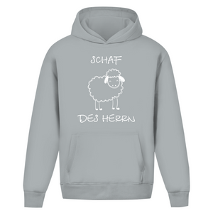 Oversize Hoodie Ohne Kordel schaf des herrn