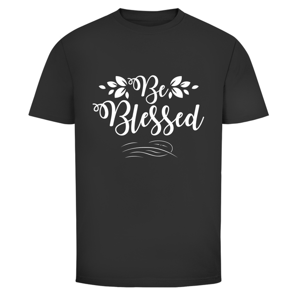 Herren T-Shirt be blessed