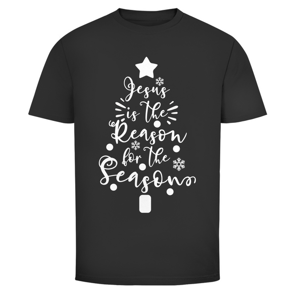 Herren T-Shirt jesus is the reason for the season