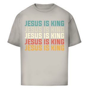Oversize T-Shirt jesus is king vintage