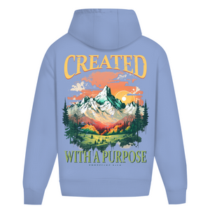 Oversize Hoodie Ohne Kordel created with a purpose ephesians 2:10