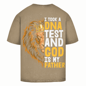 Oversize Washed T-Shirt god is my father