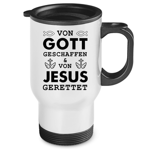 Edelstahl-Thermobecher von gott geschaffen