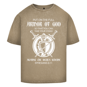 Oversize Washed T-Shirt armor of god