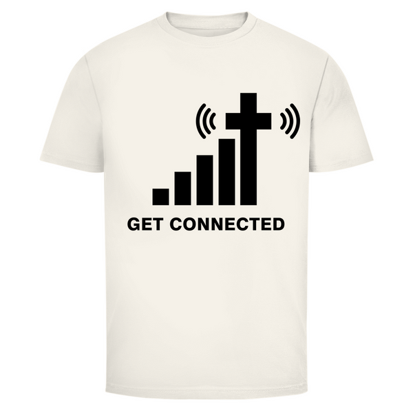 Herren T-Shirt get connected