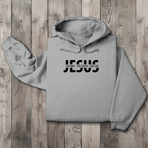 Herren Hoodie jesus the way the truth the life