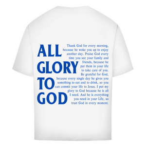 Oversize T-Shirt all glory to god
