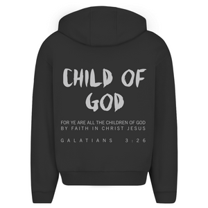 Oversize Zipper Hoodie child of god galatians 3:26