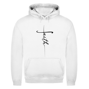 Herren Hoodie faith kreuz