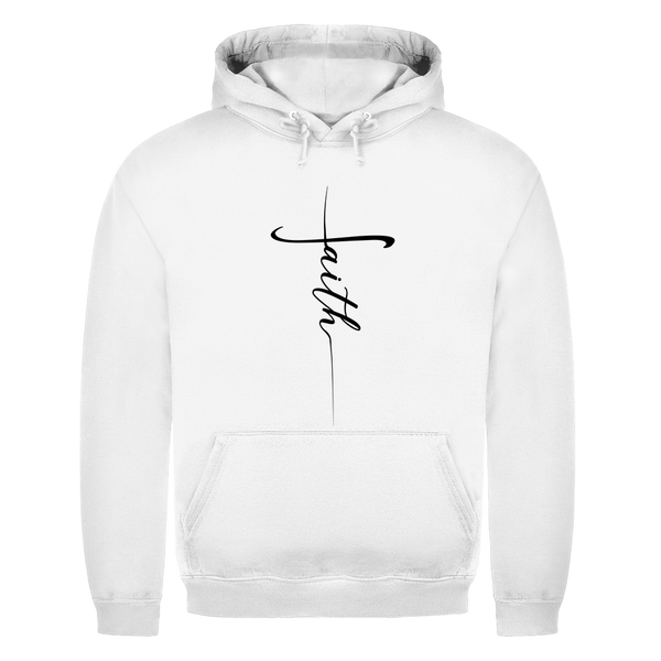 Herren Hoodie faith kreuz