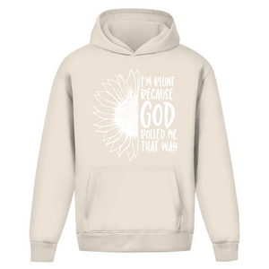 Oversize Hoodie Ohne Kordel god rolled my that way