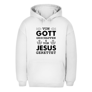 Unisex Oversize Hoodie von gott geschaffen