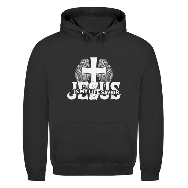 Herren Hoodie jesus is my life savior