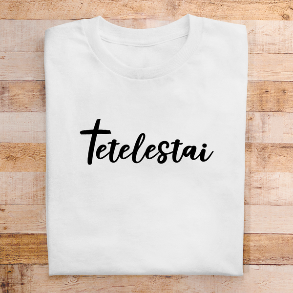 Herren T-Shirt tetelestai