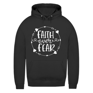 Damen Hoodie faith over fear