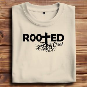 Oversize T-Shirt rooted in christ