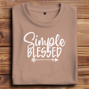 Oversize T-Shirt simple blessed