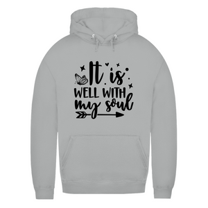 Damen Hoodie it is well with my soul
