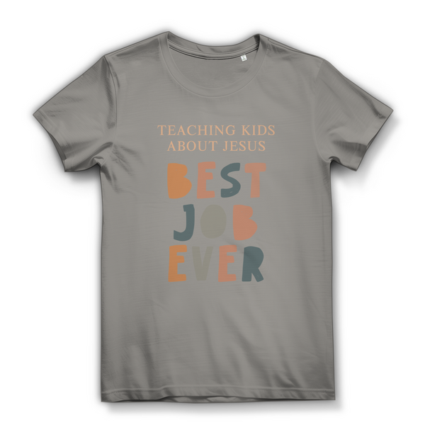 Damen Bio T-Shirt teaching kids about jesus lehrer