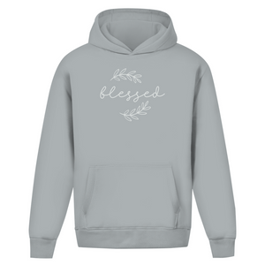 Oversize Hoodie Ohne Kordel blessed