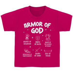 Kinder T-Shirt armor of god