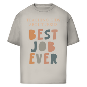 Oversize T-Shirt teaching kids about jesus lehrer