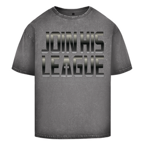 Oversize Washed T-Shirt join his league romans 3:25-26