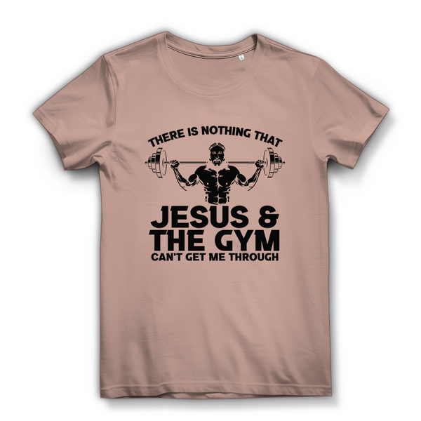 Damen Bio T-Shirt jesus and gym